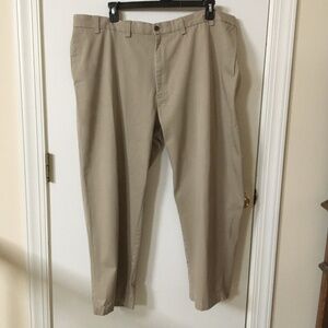 Men's St John's Bay Relaxed Fit Khaki Pants Size 46W x 29L